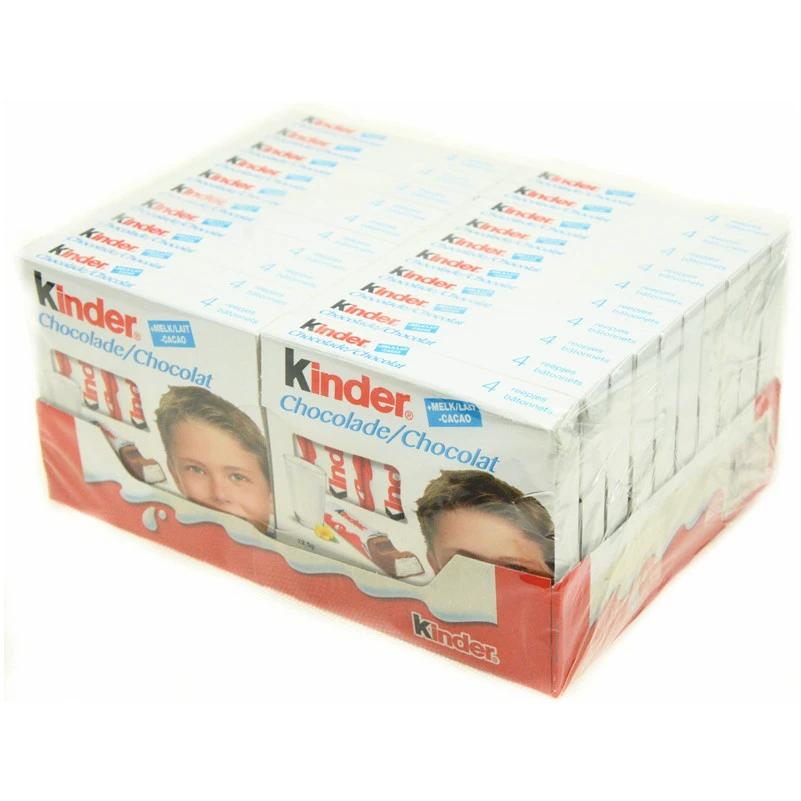 Италия импортированный шоколад Kinder T4 молочные сэндвичи шоколад 50г четыре варианта входа