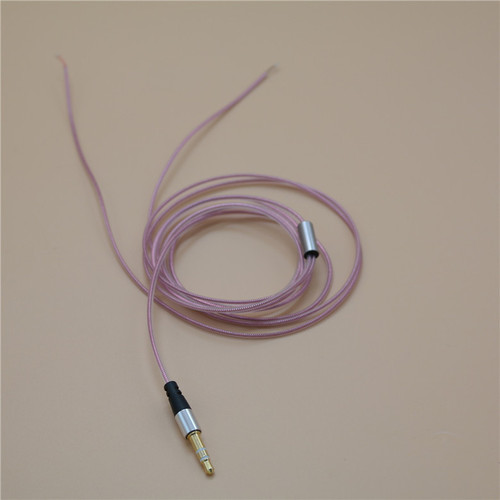 Aluminum Foil Wire Semi-Finished Mid-Range Metal MP3 Headphone Cable with Multicolor Options Headphone Upgrade Cable Material