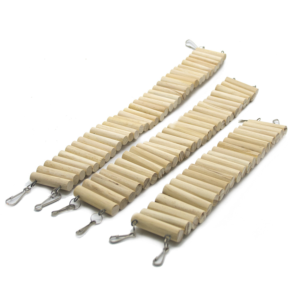 Hamster Hedgehog Golden Bear Guinea Pig Chinchilla Boardwalk Landscape Swing Bridge Barrier Hideout Ladder Wood Fence