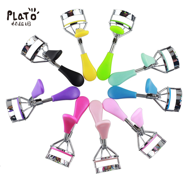 Rizador de pestañas de gran angular muestra gratis rizador de pestañas parcial herramienta de belleza rizador de pestañas portátil rizador de pestañas de belleza al por mayor