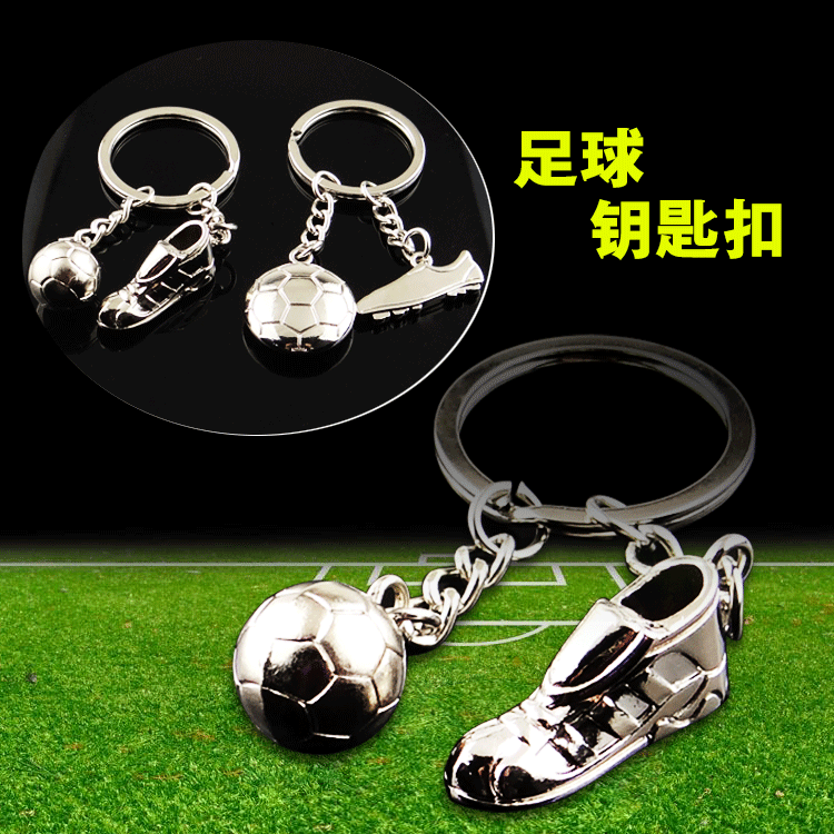Football Keychain Customization 2026 United States, Canada and Mexico World Cup Fan Souvenir Football Shoe Keychain Gift Pendant