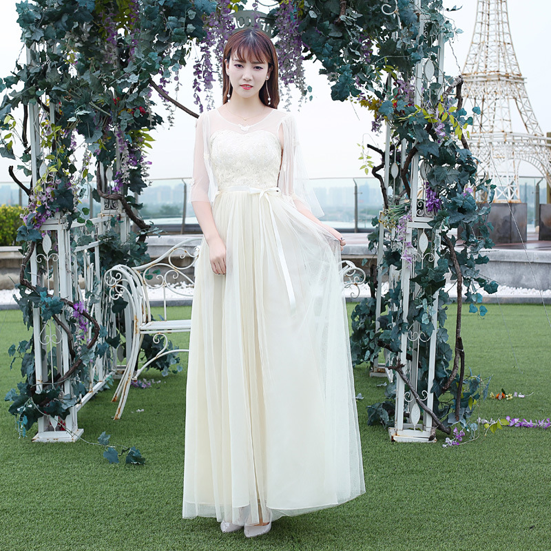 Рукав шампанское C в сетчатой ​​пряже C