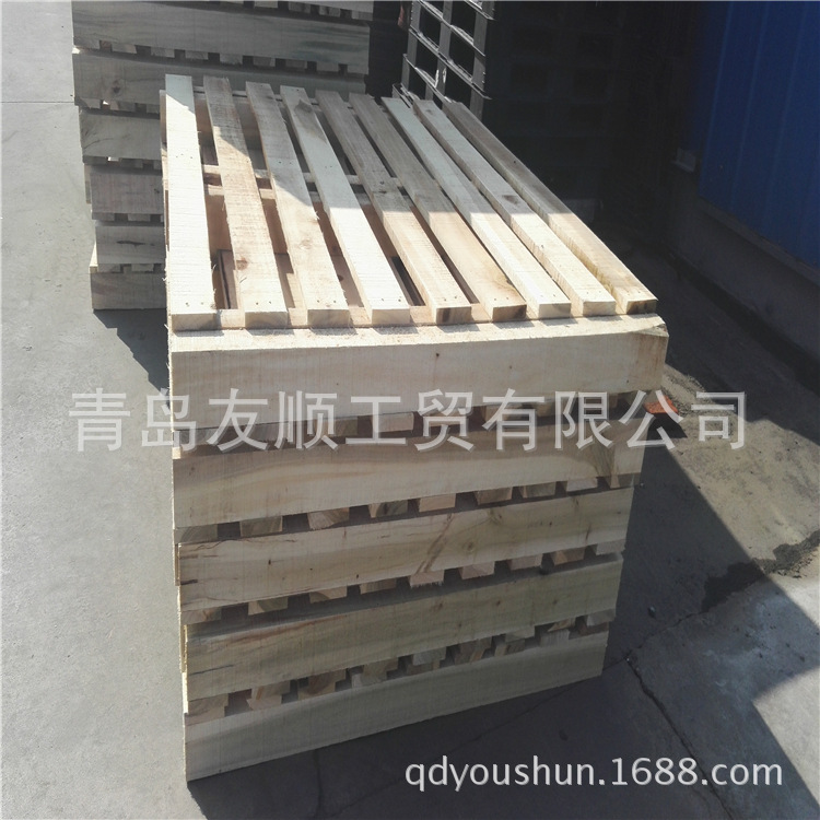 加厚木托盘杨木托盘松木托盘 出口熏蒸木栈板 熏蒸实木卡板木架
