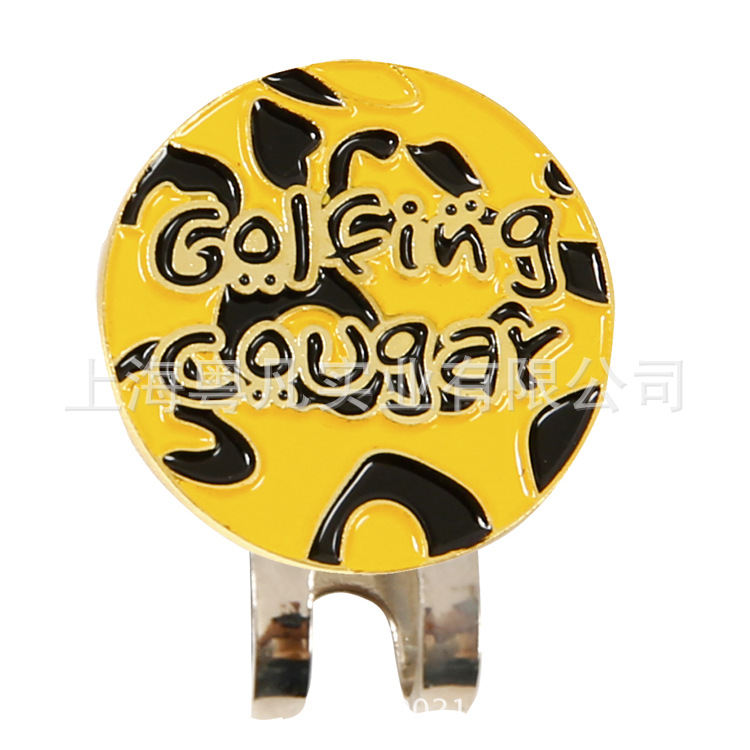 Auto-Suministro de fábrica en stock suministros de golf accesorios clip de imán de metal para consulta de dibujo clip de sombrero de golf