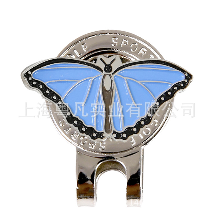 Auto-Suministro de fábrica en stock suministros de golf accesorios clip de imán de metal para consulta de dibujo clip de sombrero de golf