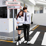 六年级小学生学院风合唱演出服男女高中生班服套装英伦衬衫JK制服