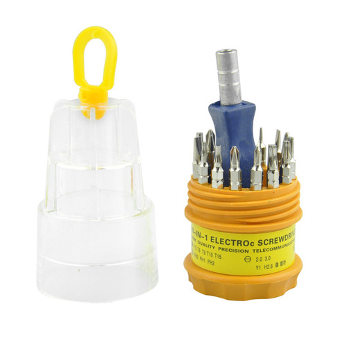16-in-1 screwdriver, household screwdriver for repairing glasses, small screwdriver set, multifunctional screwdriver set