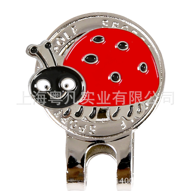 Auto-Suministro de fábrica en stock suministros de golf accesorios clip de imán de metal para consulta de dibujo clip de sombrero de golf