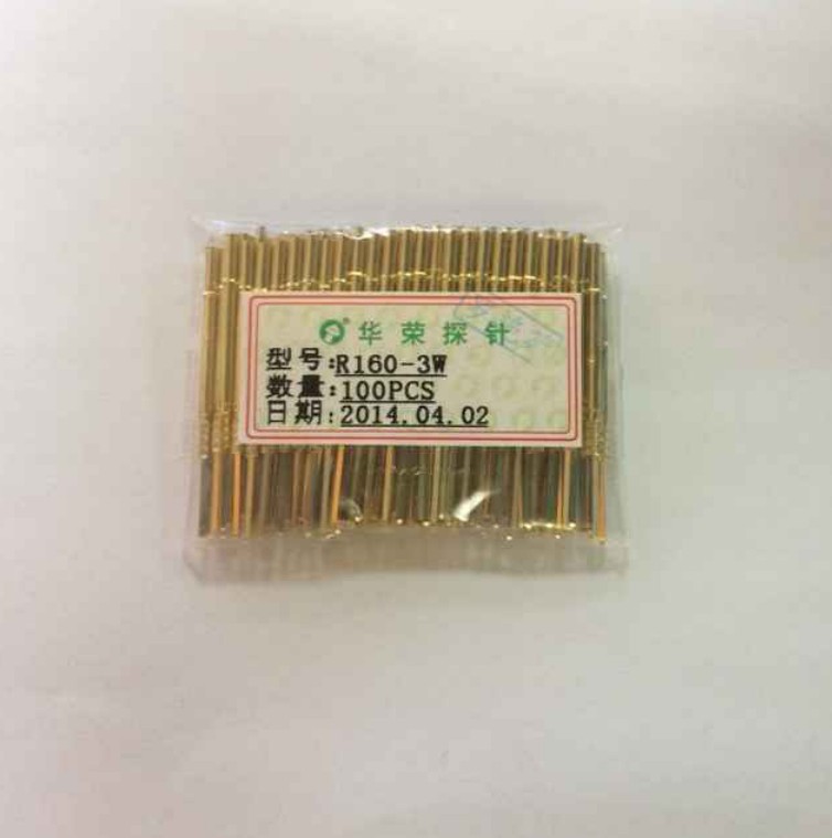 华荣探针 R160-3W 测试针套 PCB弹簧针套R160-3W 环高5.8 1.7针套