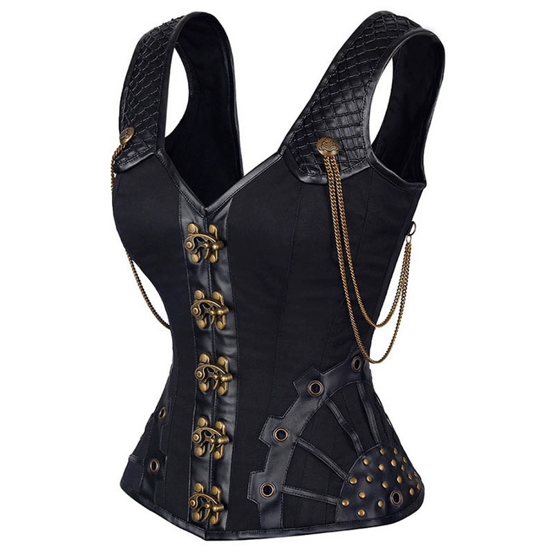 (跨境贸易), корсетное белье с каркасом, стальной каркас, готика, Amazon, wish