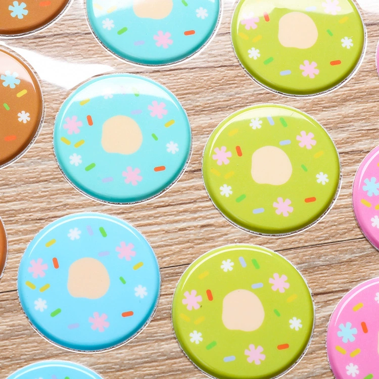 Прямые поставки с фабрики детские милые Мультяшные Пузырьковые наклейки 3D 3D мобильный телефон декоративные наклейки дневник наклейки