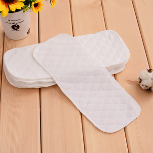 Baby's Diaper Cotton Newborn Baby Washable Diaper Pad 10 Pieces Newborn Children's Meson Cloth Suction Diaper