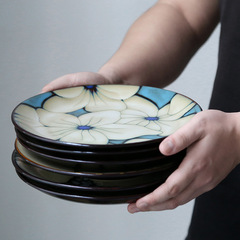 陶瓷餐盤創意日韓式飯菜盤子壽司盤家用西餐盤牛排盤水果盤沙拉盤