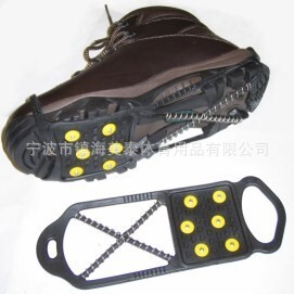 Simple waterproof rubber non-slip skates