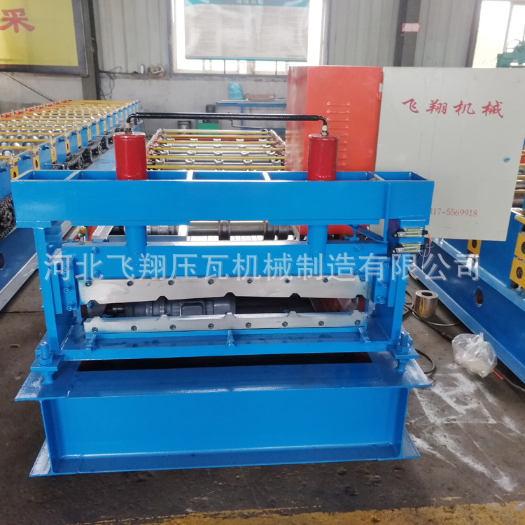 供应全自动910型压瓦机金属板材冷渣机设备厂家销售