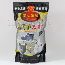 爱心宝贝 标灰米色银斑龙猫饲料龙猫主食 高纤维龙猫主粮1000g