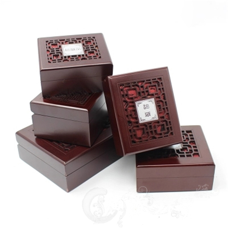 批发礼盒手镯盒树脂仿红木玉器珠宝饰盒子佛珠手串包装盒礼品直供