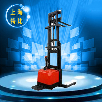 美款宽腿三级大门架电动堆垛车叉车 电动托盘堆垛车厂家直销