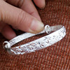 Silver starry sky, women's bracelet, accessory, 9mm, with snowflakes, wholesale