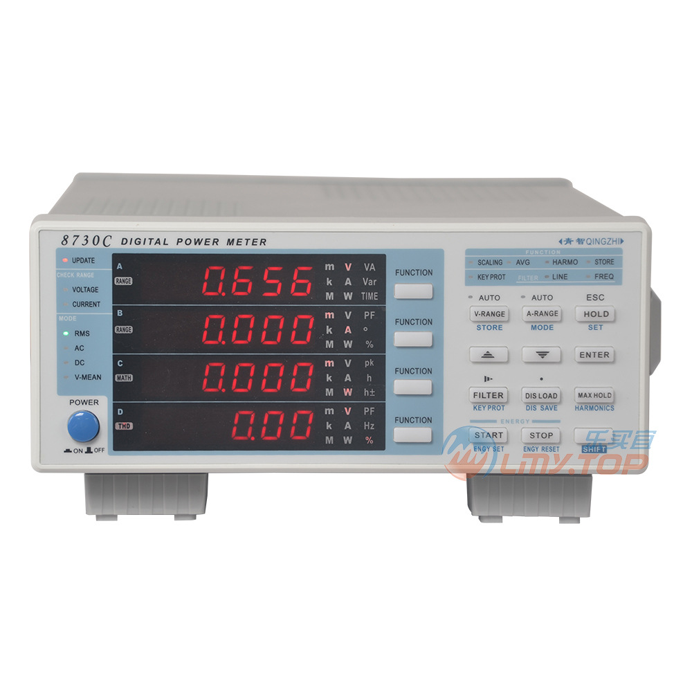 青岛青智 高精度数字功率计 中高频电参数测量仪 8730C