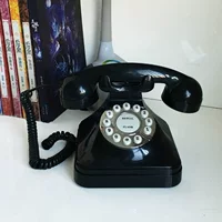 Old-fashioned antique classic retro telephone