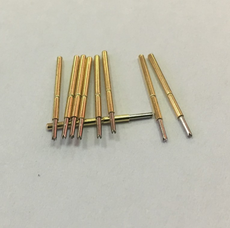 华荣探针 1.3测试顶针 导电弹簧针P75-Q PA75-Q1直上四爪梅花镀镍