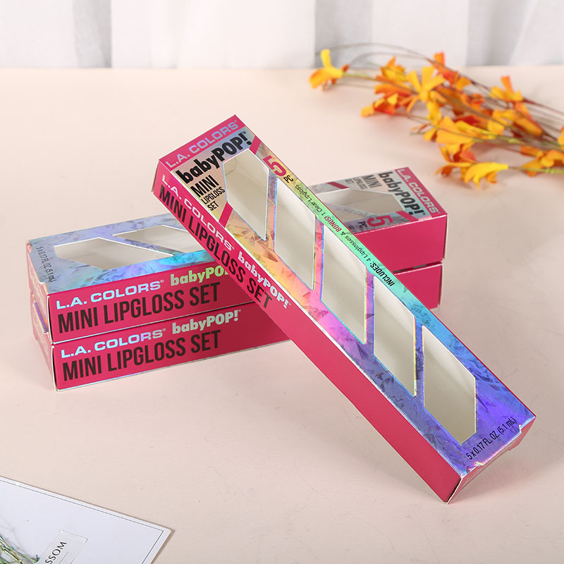 创意开窗牙膏烫银纸盒 纸质包装彩盒印刷天地盖礼品盒长方形定 制