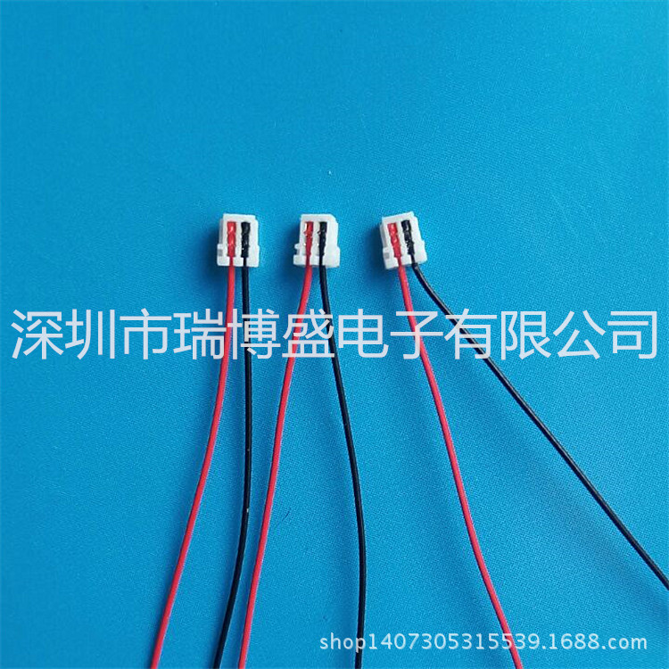 替代0.8 02SUR-32S刺破监控器连接线 2P精密端子线RBS0802SUR