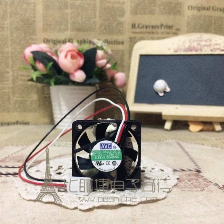 全新原装正品AVC DS04010S12L 4010 DC12V 0.08A 4cm静音散热风扇