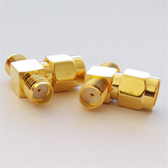 SMA-kjk三通轉接頭兩外螺內孔一內羅內針SMA-50KJK廠家直供