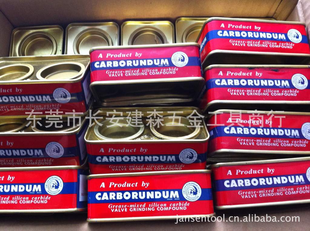 批发进口CARBORUNDUM研磨膏 钢砂膏277#气缸阀门研磨打磨用钢砂膏