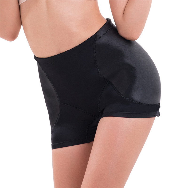 Factory direct thick close-fitting hip plump span plus pad panties ladies body shaping sexy hip pad fake ass panties