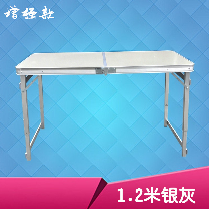 Mesa plegable al aire libre mesa plegable mesa de exhibición mesa de comedor plegable mesa de aleación de aluminio portátil actividad mesa de exposición image 15
