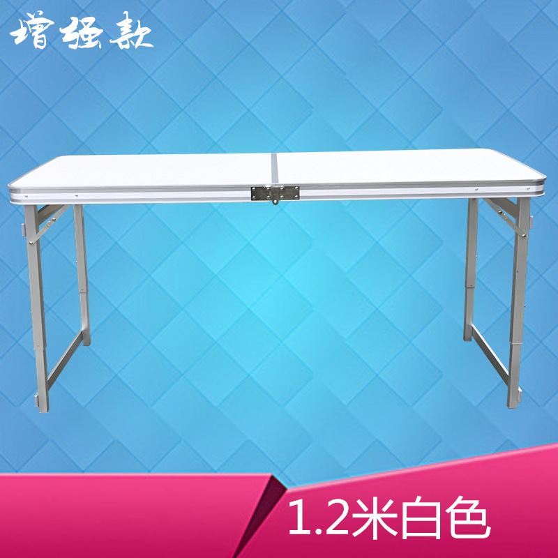 Mesa plegable al aire libre mesa plegable mesa de exhibición mesa de comedor plegable mesa de aleación de aluminio portátil actividad mesa de exposición image 13