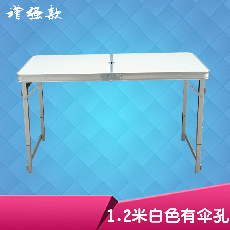 Mesa plegable al aire libre mesa plegable mesa de exhibición mesa de comedor plegable mesa de aleación de aluminio portátil actividad mesa de exposición image 17