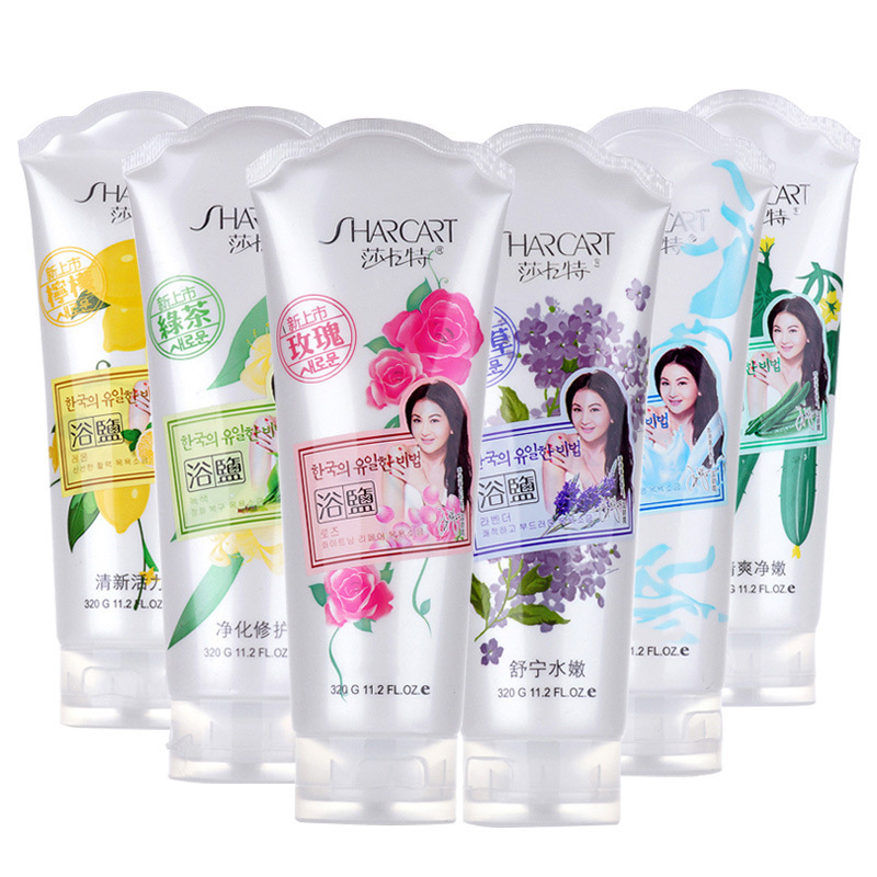 Shakat bath salt 320g milk rose lemon and other flavors Shakat bath salt 320g milk rose lemon and other flavors