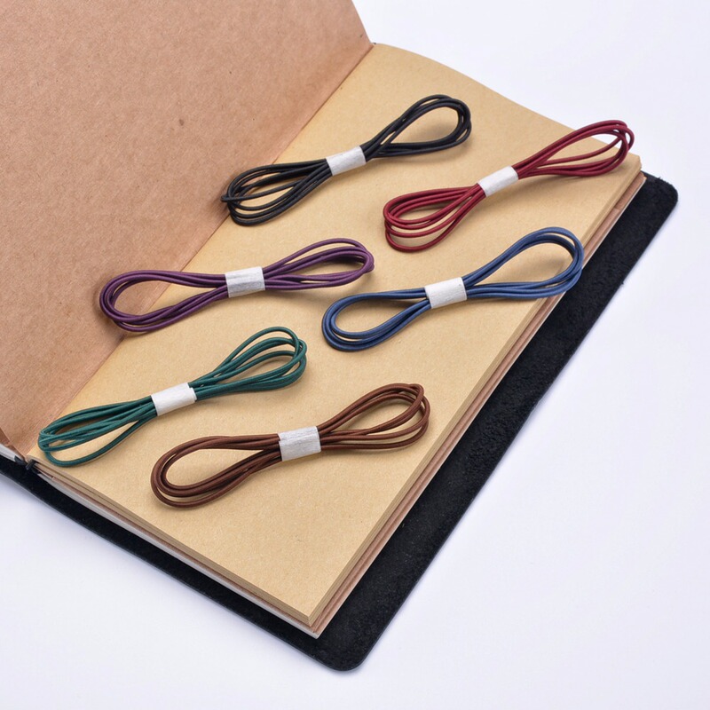 High Quality Nylon Rope Elastic Rubber Band Elastic Band Strap Strap Strap for Traveler Notebook