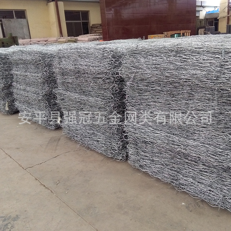 河道护堤雷诺护垫防护网 高锌材质包塑铅丝雷诺护垫