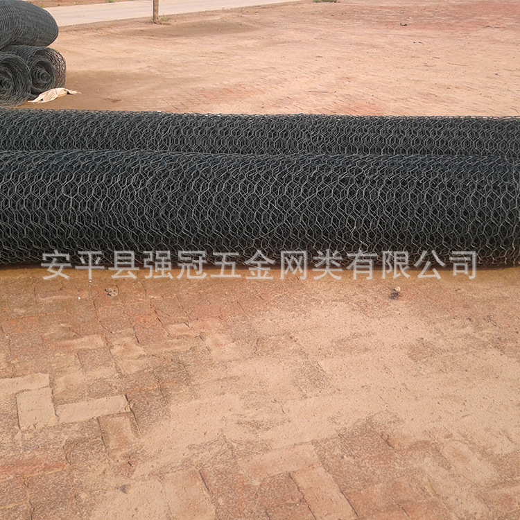 河道防洪镀锌铅丝雷诺护垫 60*80mm孔径雷诺护垫