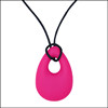 Silica gel chewy necklace, teether, children's pendant for mother for correct bite for new born