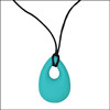 Silica gel chewy necklace, teether, children's pendant for mother for correct bite for new born