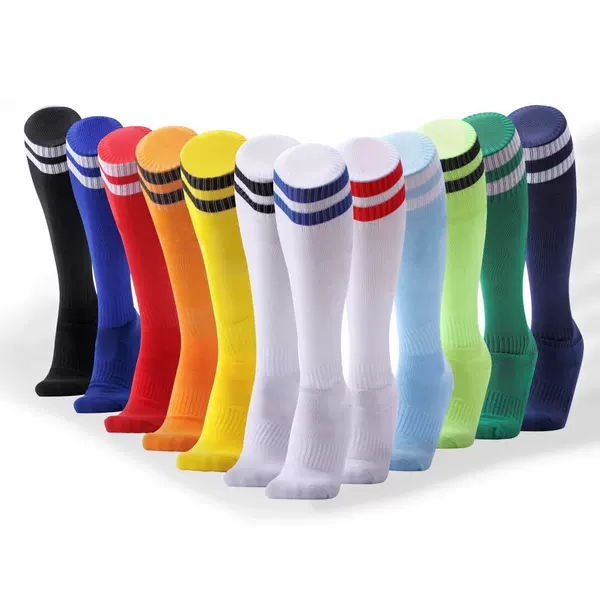 Football long tube towel bottom socks buy wholesale outdoor sports training game socks a generation of solid socks