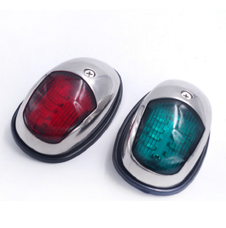 E006不锈纲小艇用航行灯  船用舷边灯 游艇用航行灯信号灯