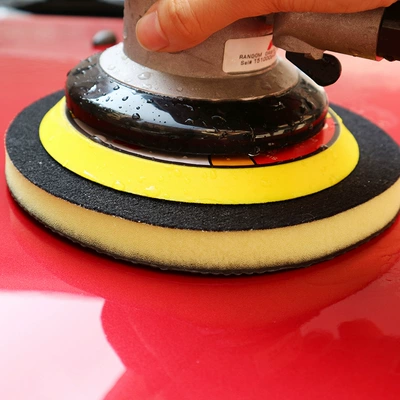 Car grinding mud plate pneumatic paint Car cleaning tools