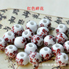 Beads, accessory, ceramics, woven bracelet, 8mm