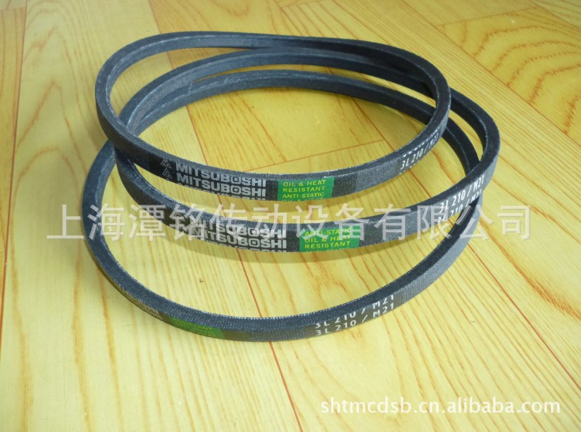 供应工业皮带，传动带、三角带、MBL 3L210 M21型三角带、橡胶带