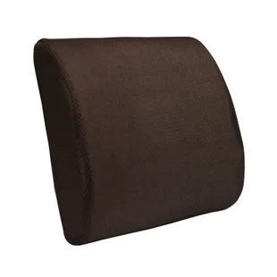 Waist support: Rebound Cushion Car Lumbar Support - mesh-coffee-323110cm