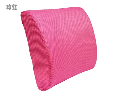 Waist support, Lumbar Support Memory Foam Slow - net-cloth-rose-red-323110cm