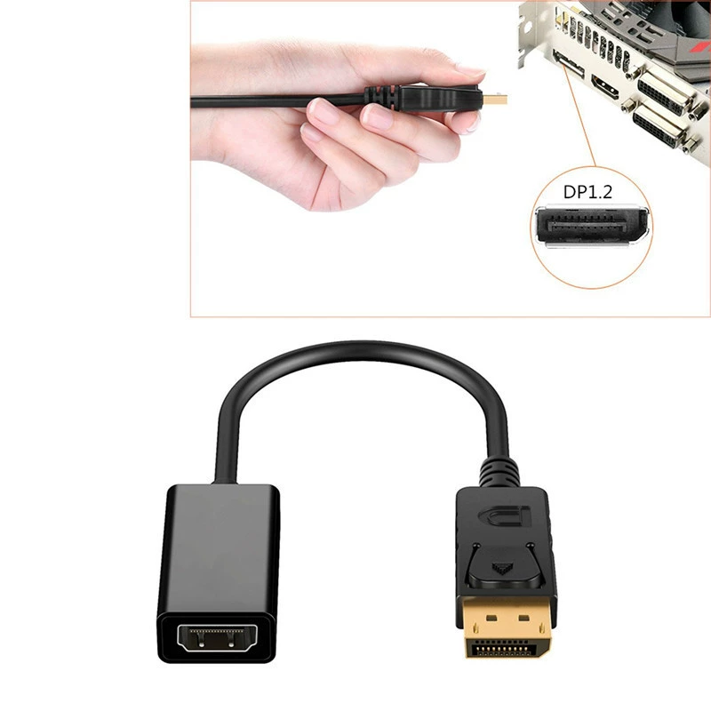 Фабрика прямой поставки DP к HDMI адаптер кабель дисплейpert к конверсии HDMI кабель 1080P