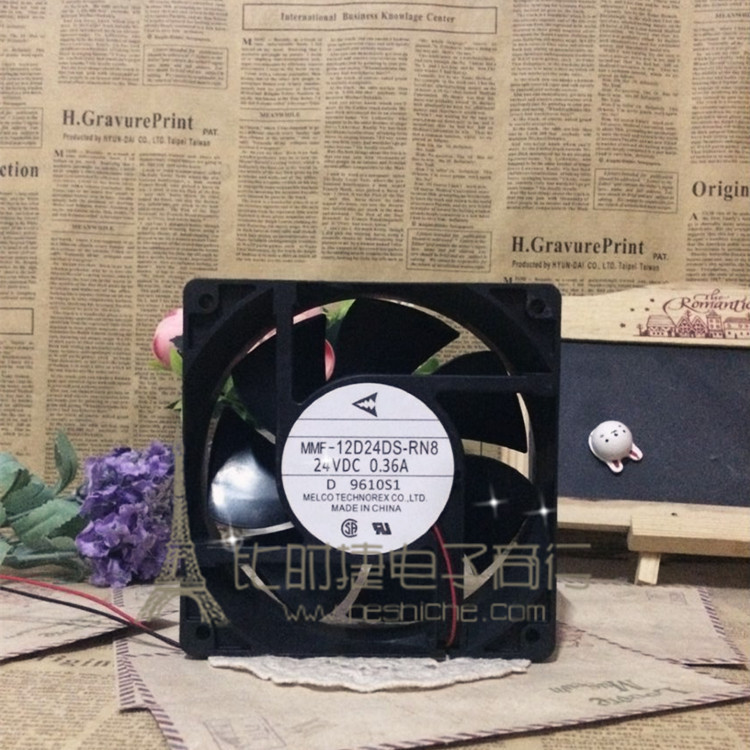 全新原装进口 MMF-12D24DS-RN8 24V 0.36A 12038 安川变频器风扇